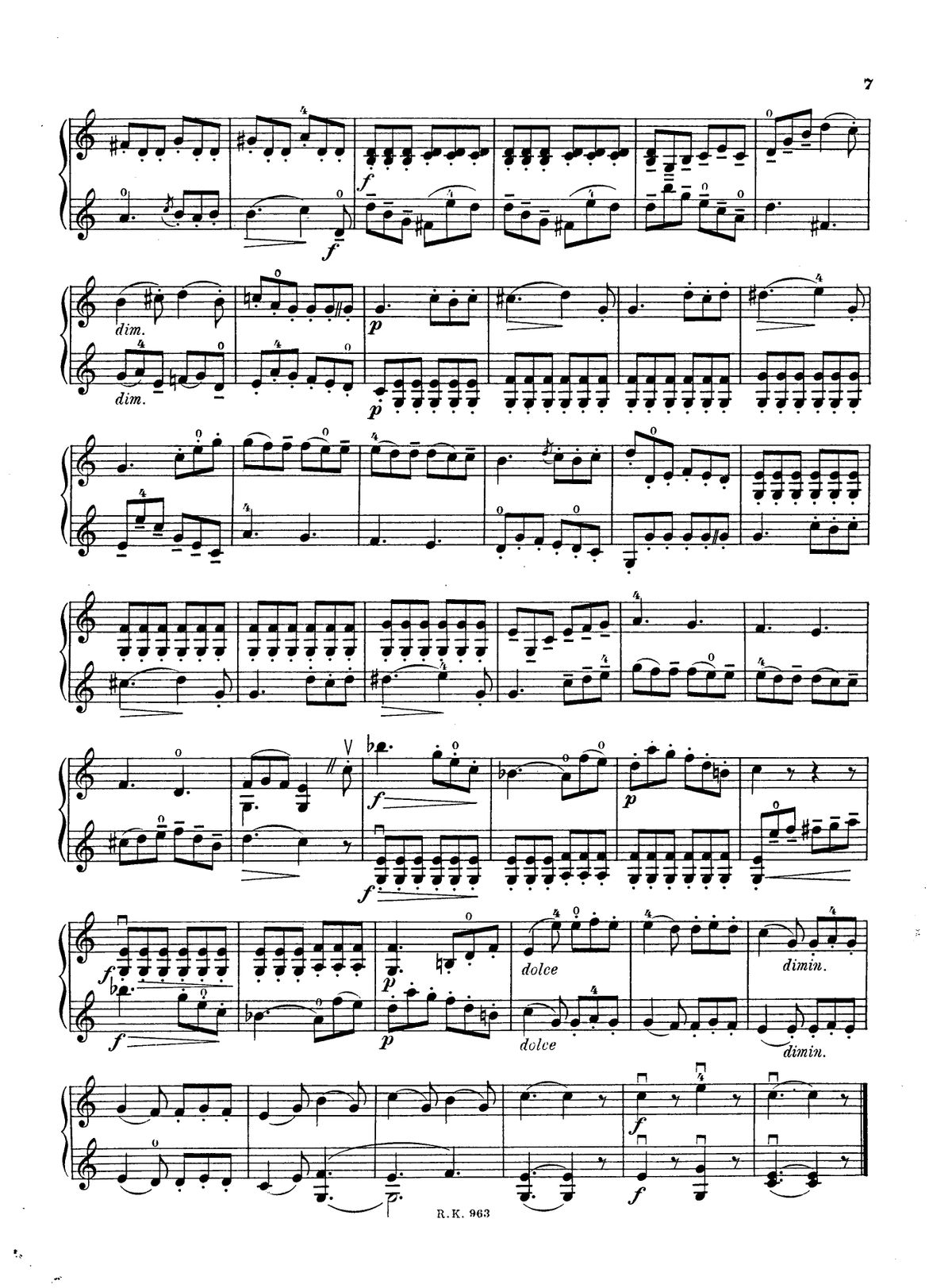 Aperçu — 18 Petits Duos op. 38